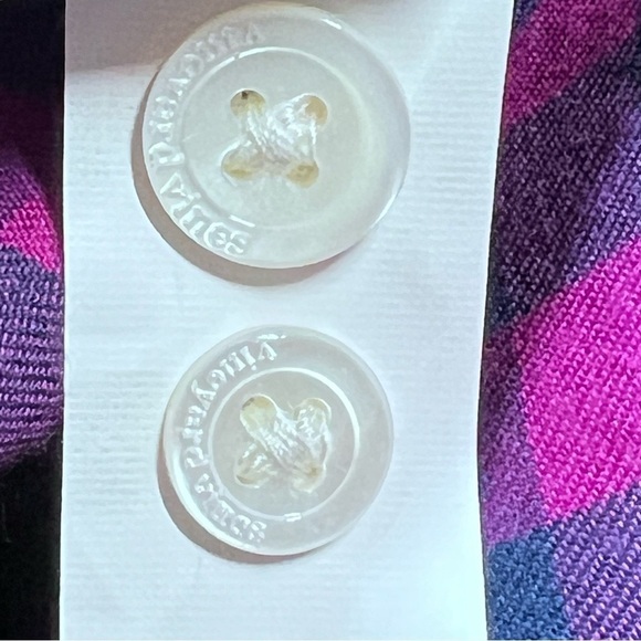 VINEYARD VINES with Cashmere Pink Blue Gingham Plaid Button-Up Shirt Women's S - Picture 16 of 16